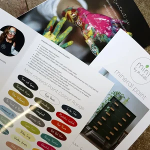 Mint Mineral Paint Colour Card