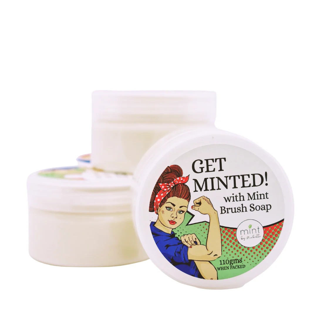 Mint Brush Soap - Image 3