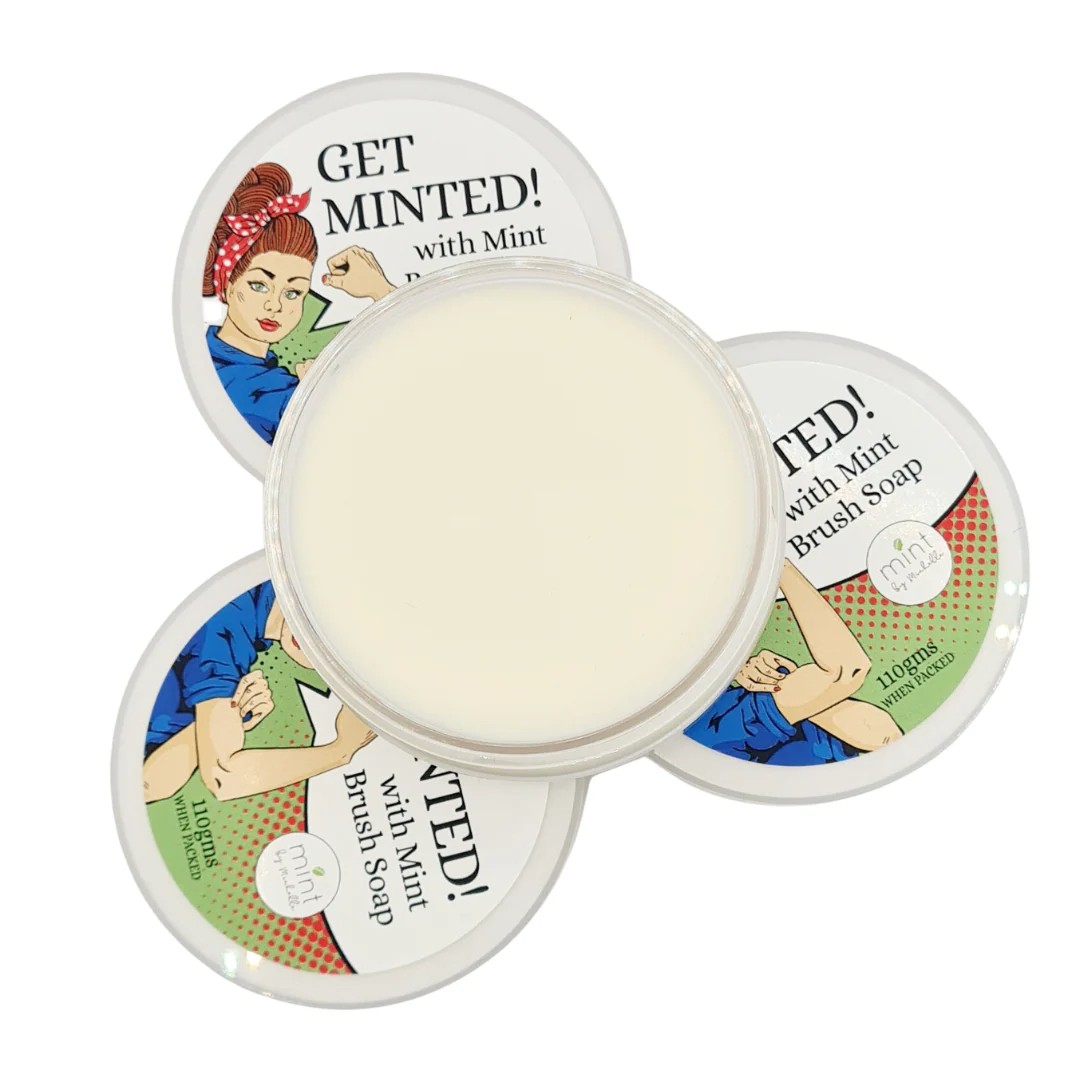 Mint Brush Soap - Image 4